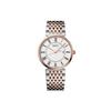 Mido Dorr Series Quartz Movement Simple Elegant Casual Watch 38mm White Dial PVD Coated Case Stainless Steel PVD Coated Strap M033.410.22.013.00