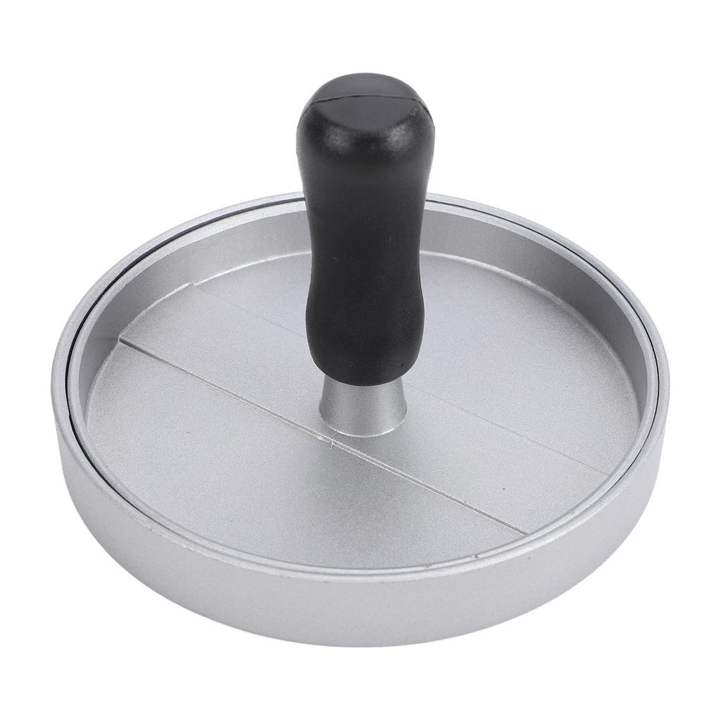 Hamburger Patty Maker Aluminum Alloy Round Burger Press Patty Mould with Detachable Handle for Kitchen Tool