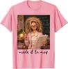 Funny Made It To May Teacher Student Last Day of School Meme T-Shirt