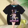 2025 Hot Movie Soft Cotton Baby Girls T Shirt Children's Clothing KPop Demon Hunters Fans Gifts Kids Clothes Fashion Casual Tops