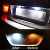 2 LED License Plate Lights, Upgrade Lighting for Ford Focus 2 ST 225 C Max 2003 2004 2005 2006 2007 2008