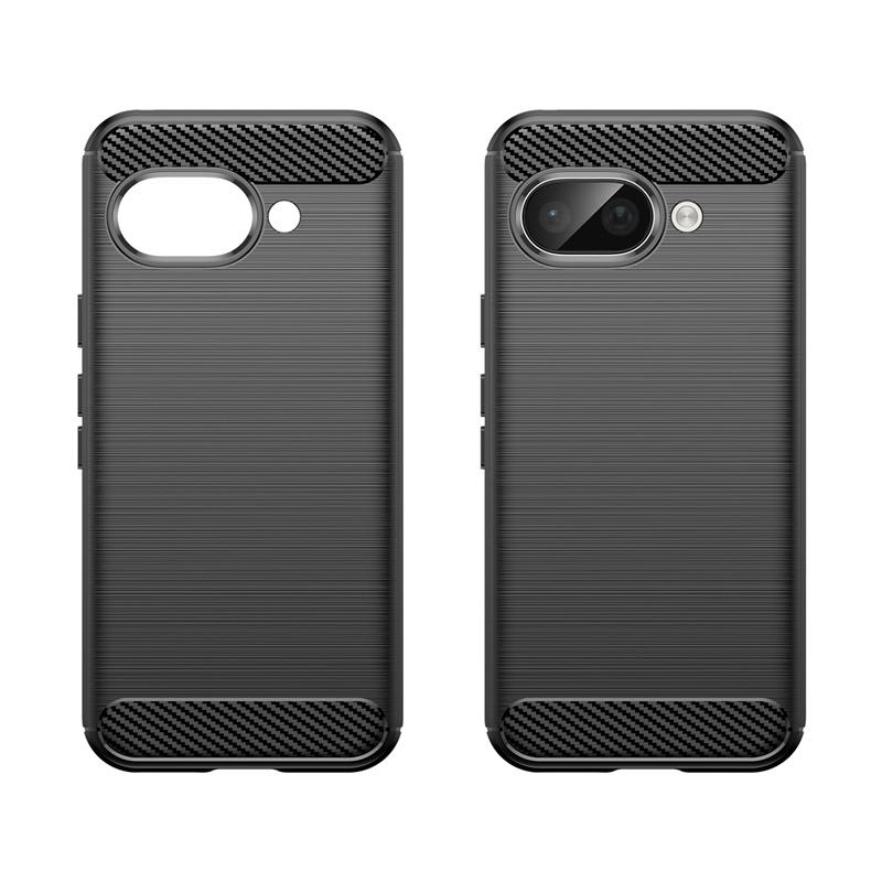 For Cover Google Pixel 9A Case For Pixel 9A Capa Shockproof Phone Bumper Back Soft TPU Carbon Fiber Cover Google Pixel 9A Fundas