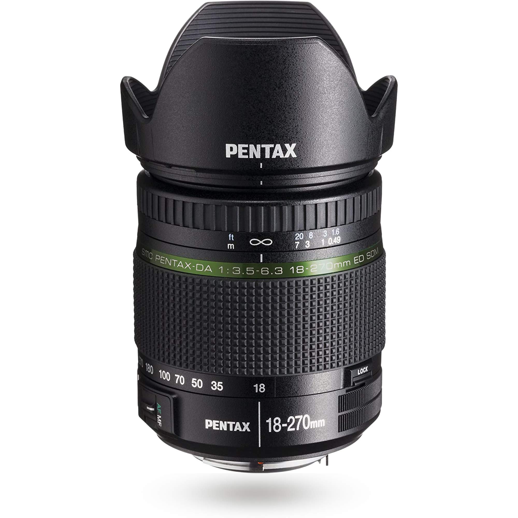 

smc SDM magnification 15x zoom lens with ultrasonic AF motor optical and compact shooting distance of across the entire zoom with image stabilization