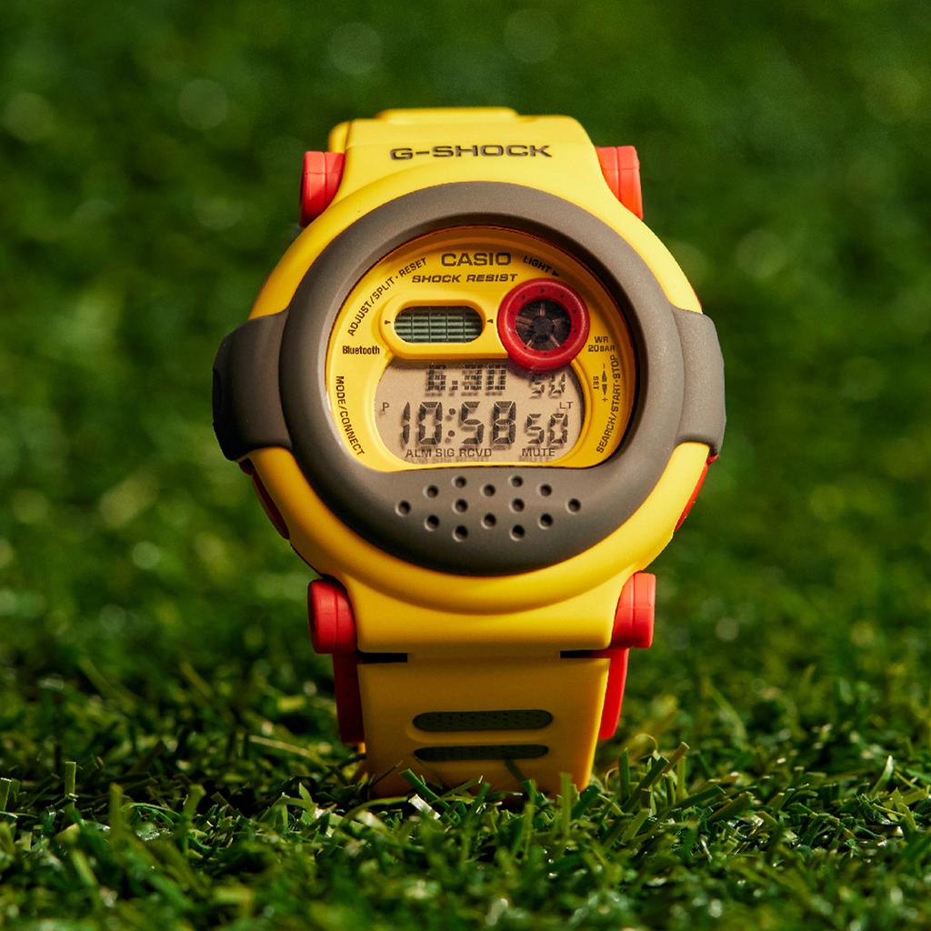 Casio Men G-SHOCK Yellow Watch G-B001