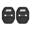 For BMW M E46 E90 E60 2/4pcs Silicone Car Door Lock Buckle Protection Cover For BMW 1 3 5 7 Series M Performance M3 M5 M6 F01 F20 F10  F16 F30 VDLQX1