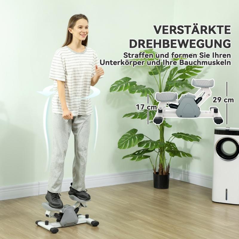 Mini-Stepper für den Heimgebrauch mit LCD-Anzeige, für Beintraining, Fitnessübung im Homeoffice