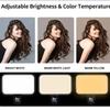 Mini Selfie Fill Light TYPE-C Rechargeable 3 Color  Adjustable Brightness Clip On For Mobile Phone Computer Fill Lighting