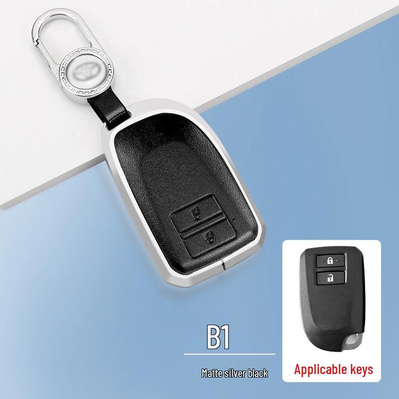 FAW Toyota Key Case for Highlander, RAV4, Corolla, C-HR, IZOA & Crown - Car Key Cover & Shell