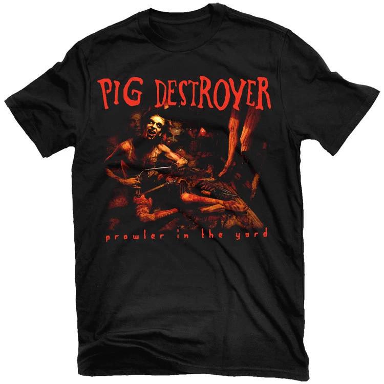 PIG DESTROYER Band Prowler In The Yard T Shirt  Unisex T-Shirt L