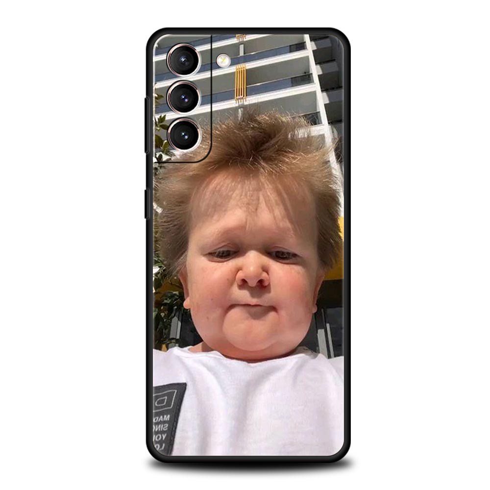 Phone Case For Samsung Galaxy S24 S23 Ultra S22 S21 S20 FE 5G S10 S10E S9 Plus S8 Soft Silicone Black Cover Funny Hasbulla