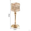 Crystal Candle Holder Lanterns Decorative For Home Decoration Birthday Gift Wedding Celebration