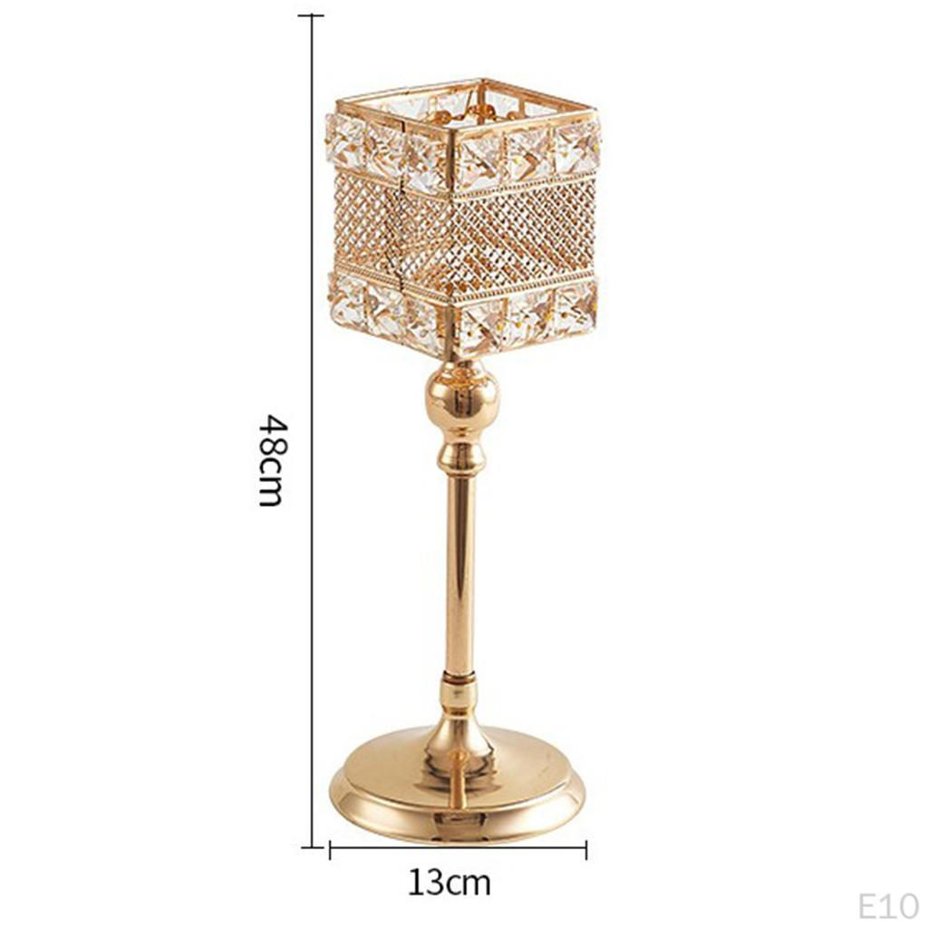 Crystal Candle Holder Lanterns Decorative For Home Decoration Birthday Gift Wedding Celebration