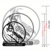 Exclusive Mantis Metal Wall Art, Modern Style Featherless Power Decor, Multi-Purpose Home Hanging Sign