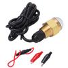 12V 12W Boat LED Underwater Light Brass NPT1/2 Marine Drain Plug Light for Yacht Accessory
