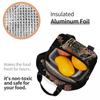 Skeleton Playing Violin Halloween Insulated Lunch Bag for Women Kids Leakproof Food Boxes Thermal Lunch Box Tote