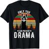 Vintage Nur du kannst Drama verhindern Lama T-Shirt