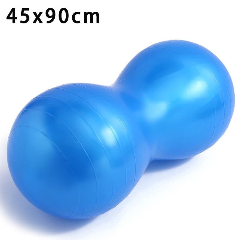 Explosion-Proof Inflatable Peanut Ball for Yoga, Fitness, and Rehabilitation