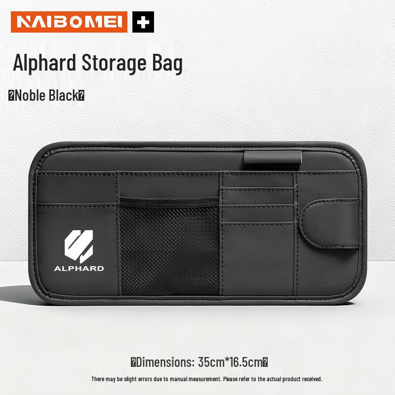 Toyota Alphard Car Visor Storage Bag & Card Holder