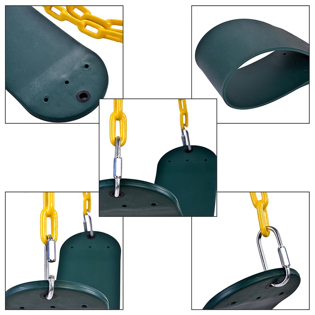 Leagăn cu lanț de fier pentru exterior, set de leagăne recreaționale, echipament de fitness, accesorii pentru loc de joacă