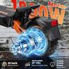 RCB D7 MAX ABE Version allemande Trottinette électrique pliable 52V 27Ah 80-100km 10" pneus tubeless 1800W*2 ABS NFC APP