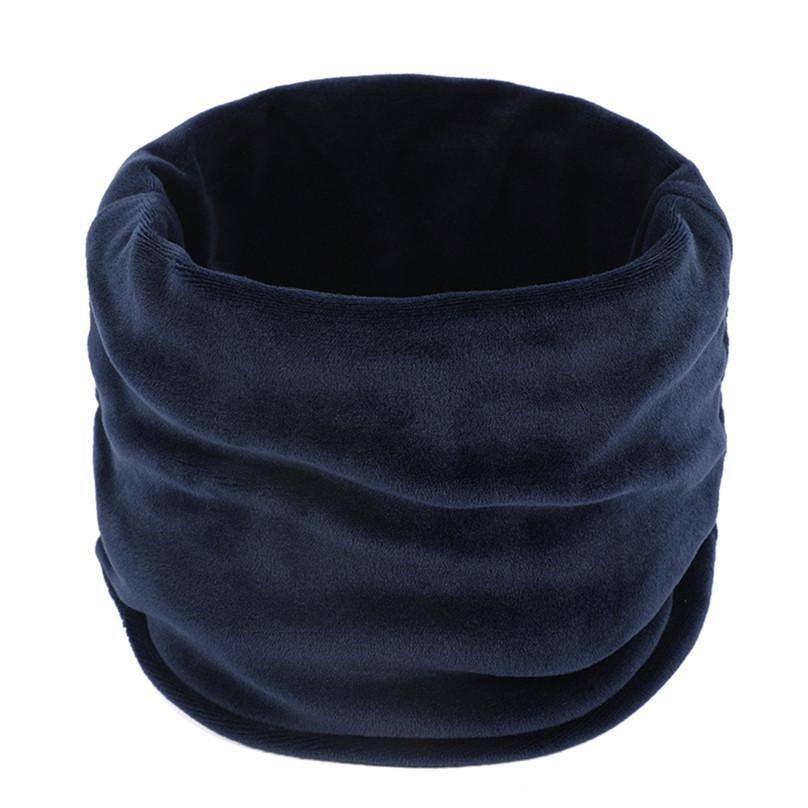 Outdoor Neck Gaiter Neck Warmers Sports Unisex Ski Tube Scarf 1Pc Velvet Tube Scarves