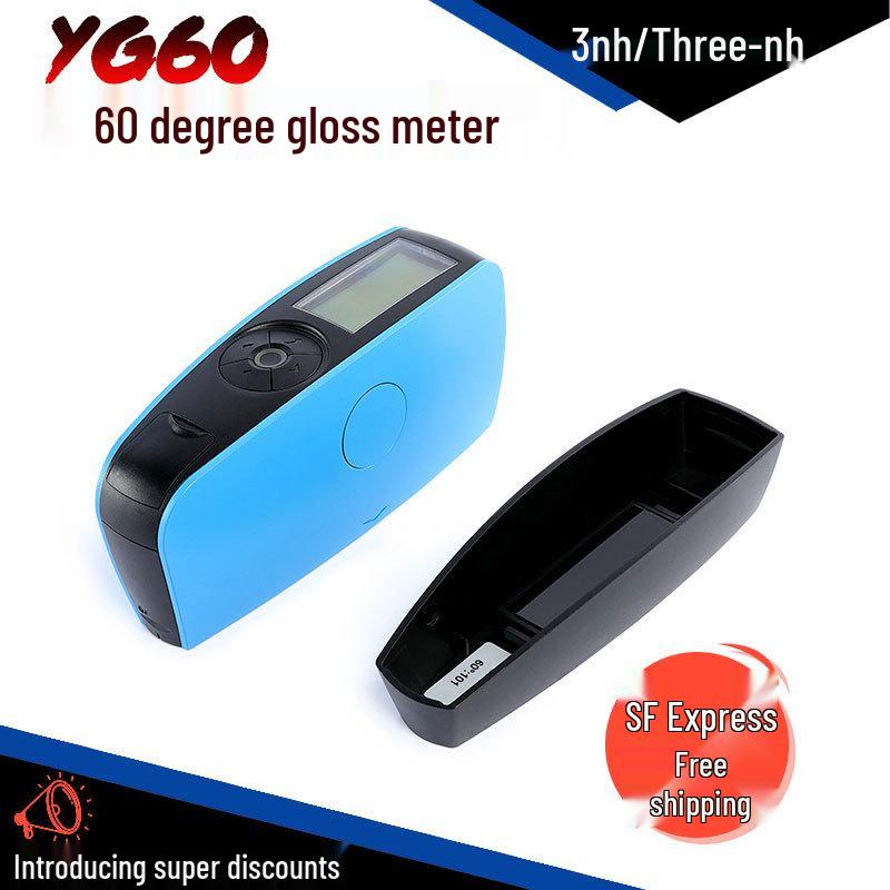 3nh YG60 Gloss Meter for Measuring Gloss on Furniture, Home Decor, Marble, and Tile Surfaces.