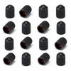 Tire Valve Cap Replacement Air Valve Cap Black Resin General