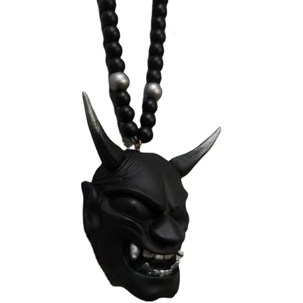 Car Rearview Mirror Decoration, Car Pendant, Hanging, Car Decoration, Accessory, Hannya Car, Amulet, Car