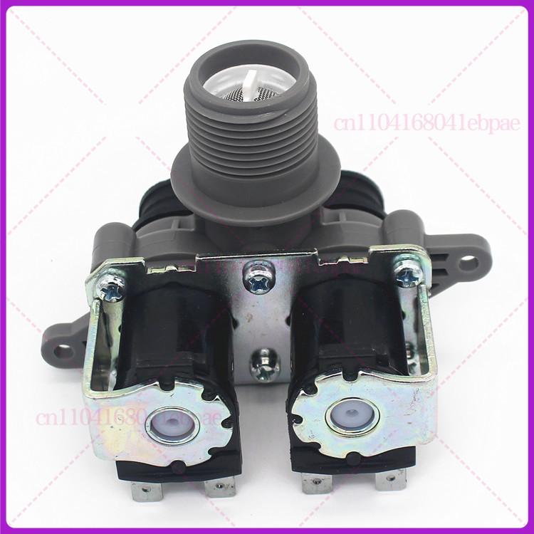 Washing Machine Double-Head Water Inlet Valve FCS180A Solenoid Valve For Panasonic Pulsator Washing Machine XQB65/XQB75 Series