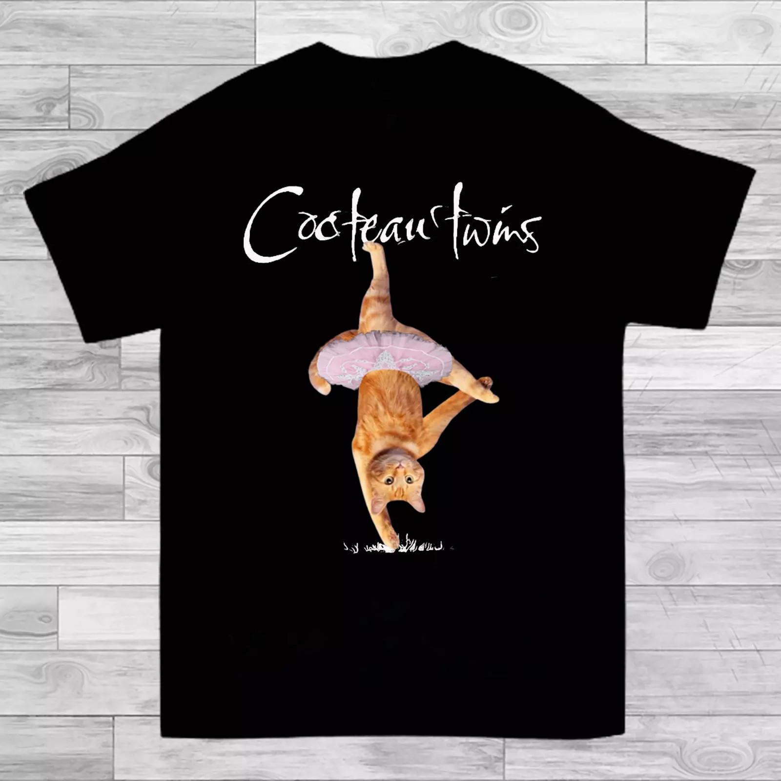 

Cocteau Twins Band Album Tour Black Shirt Cotton Adult S-5XL SB062 4XL