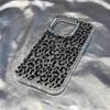 Full Screen Black Leopard Print Phone Case For Iphone 17 Air 16 15 14 Plus 13 12 11 Pro Max X Xr Xs 7 8 Plus Cover Funda Cases