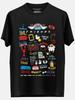 FRIENDS Infographic Friends Official T-shirt