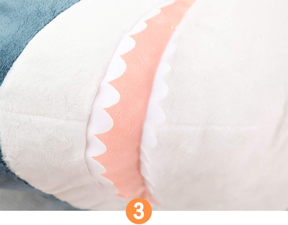 Shark Plush Toy, Extra Large, Fluffy Cotton, Body Pillow, Perfect Gift (80cm)