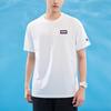Anta Solid Color Crew Neck Short Sleeve T-Shirt Unisex Tops White 152328107-1