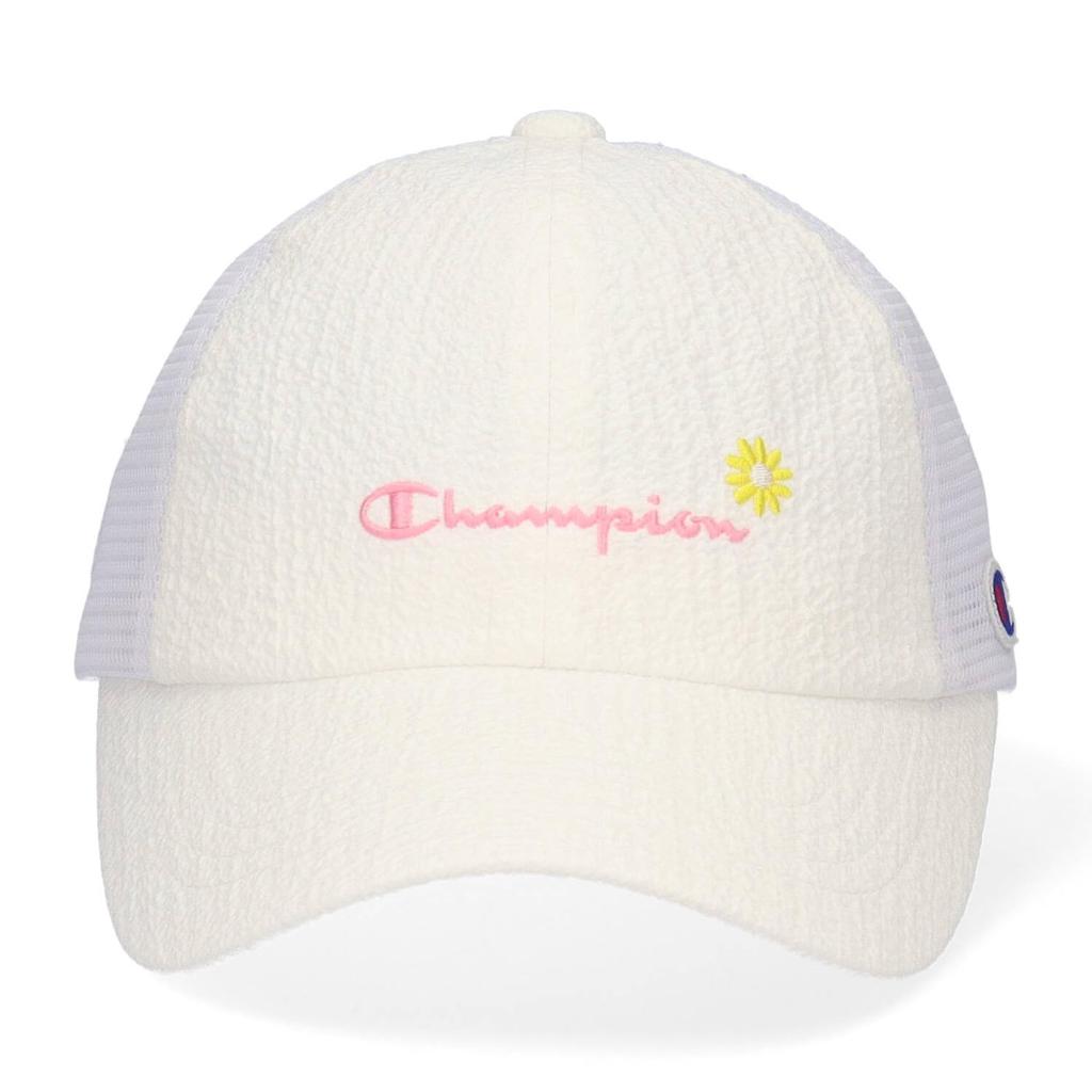 Champion Geraffte Mesh-Kappe Kinder (Weiß)