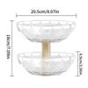 Pumpkin Snack Bowl 2 Tier Removable Pumpkin Snack Holder With Lid Home Candy Servers For Table Theater Nuts Retail Party Corner