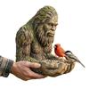 Funny Bird Feeder Resin Garden Decor Outdoor Yard Ornament Spacious Feeding Tray Durable Feeding Tray