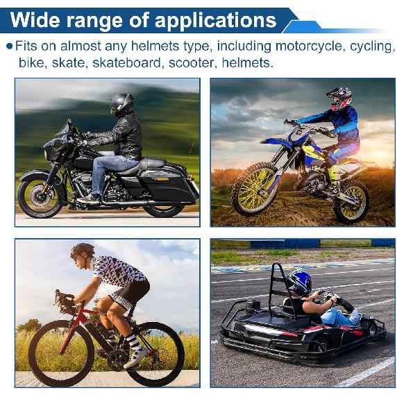 Motorcycle Helmet Accessories Decoration Large Bow for Motorcycle Bicycle Skiing Helmets Pink Mesh Sticker 1 Set