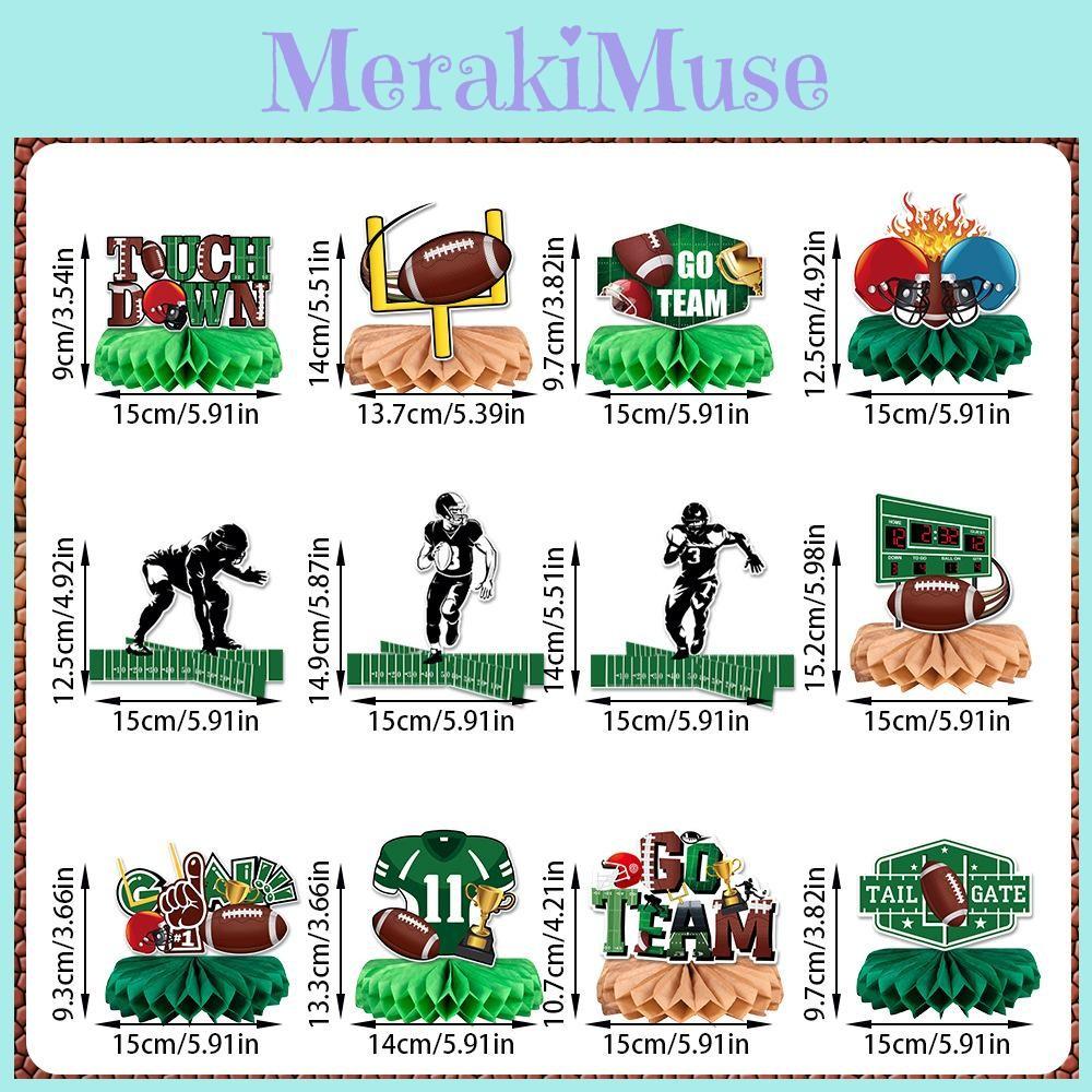 Theme Honeycomb Sports Ornament Decor For Party Decoration Venue