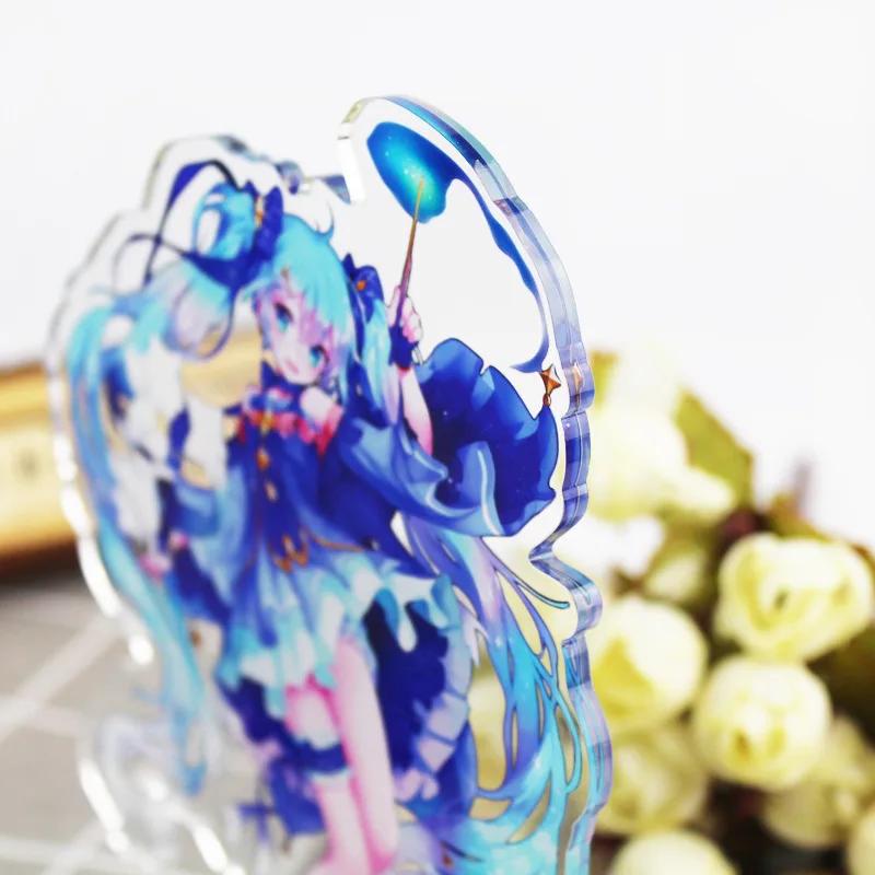 29 Types Hatsune Miku Anime Figure 16Cm Acrylic Key Chain Ornaments Presents Pendant Buckle Two-Sided Hatsune Miku Model TOYS Gift