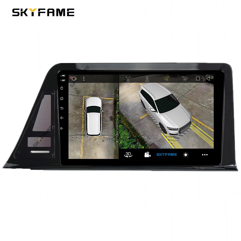 SKYFAME Car Frame Fascia Adapter Canbus Box Decoder Android Radio Dash Fitting Panel Kit For Toyota CHR IZOA
