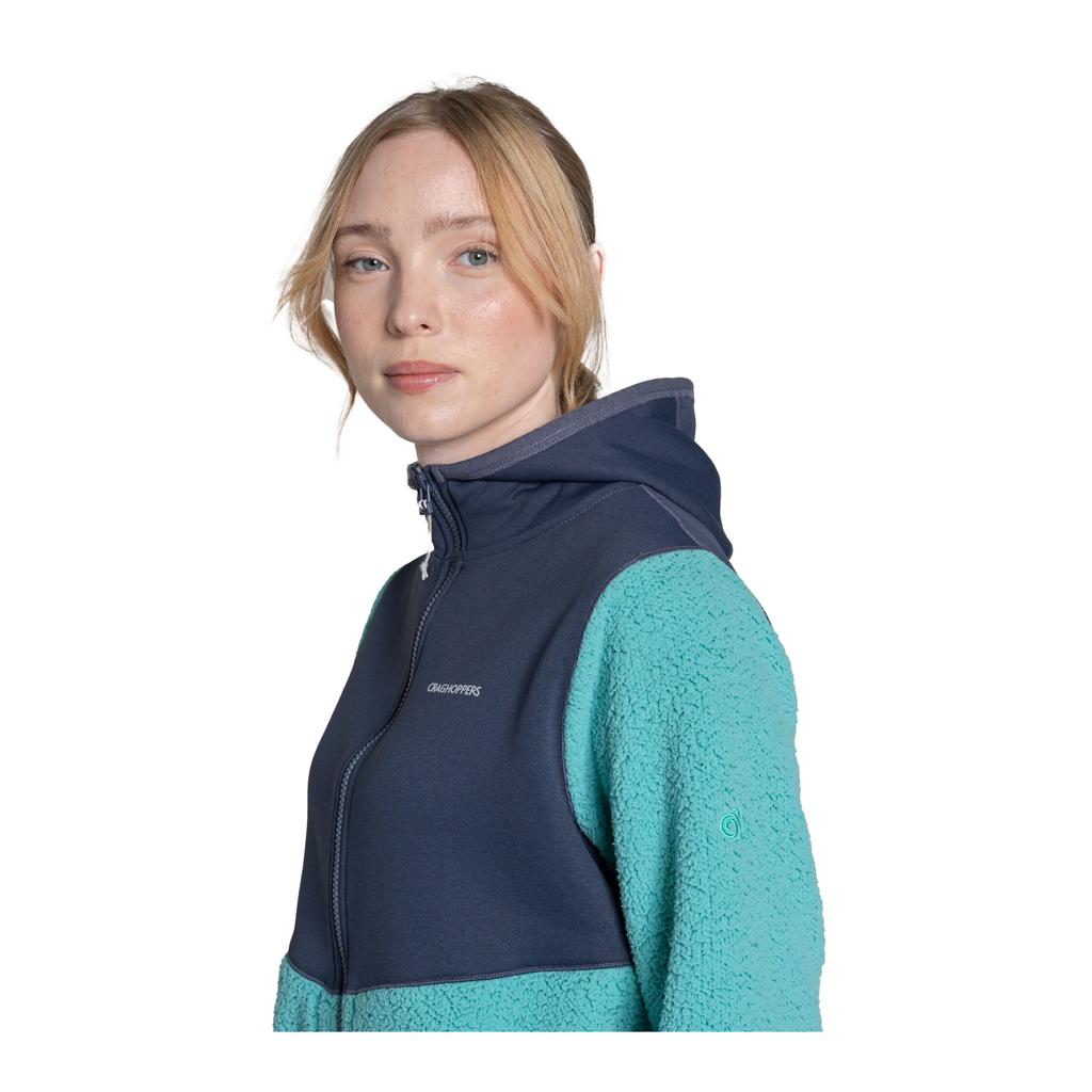 Craghoppers Womens/Ladies Telesto Hooded Fleece Jacket