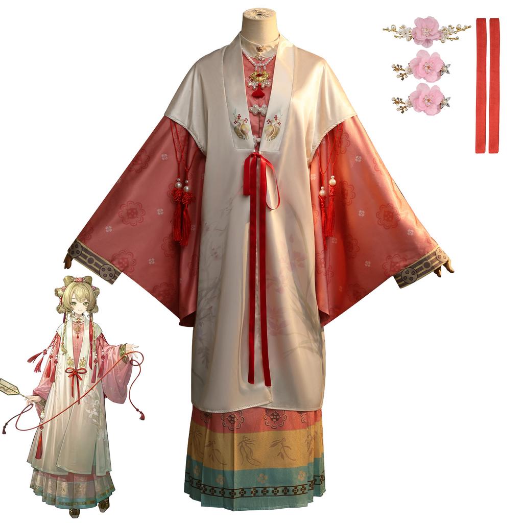 Reverse:1999 Cosplay Costume, Sotheby & Red Thread Fate Anime Roleplay Outfit