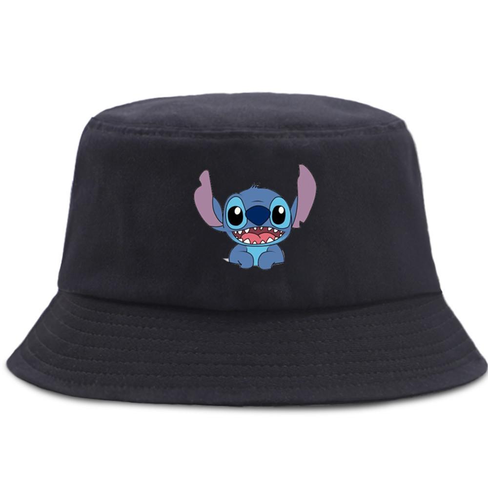 Disney Lilo And Stitch Stitch Pink Tie Dye Bucket Hat Uv Protection And Breathable Fabric