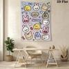 Cartoon Rabbit Pattern Home Decor Tapestry, Wall Hanging, Decorative RV Wall Cloth.ZGT0914256