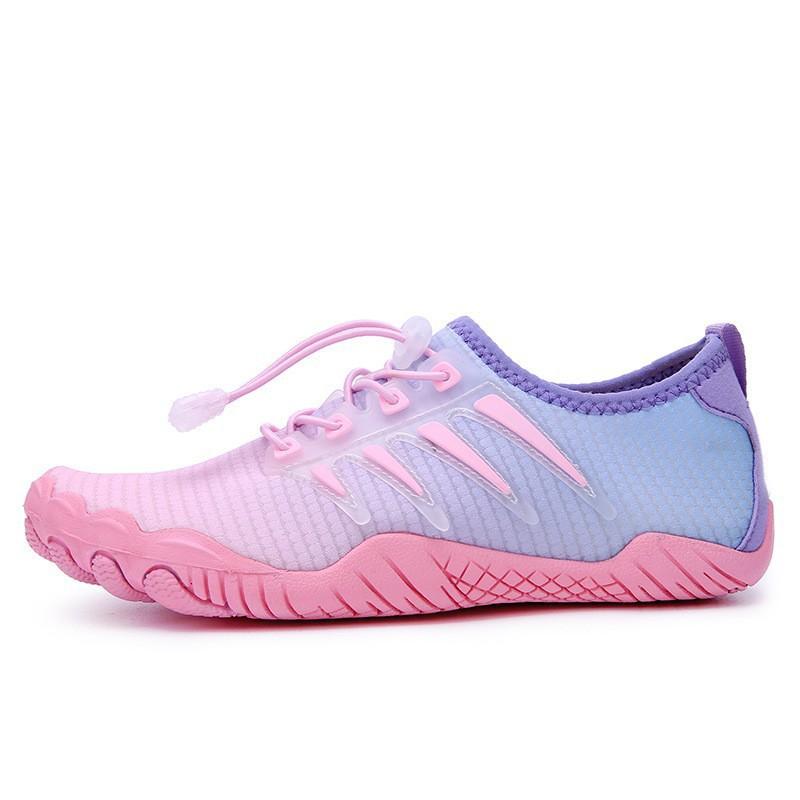 Outdoor beach shoes men's and women's swimming diving wading shoes couple non-slip creek walking shoes five-finger mountaineering fitness shoes