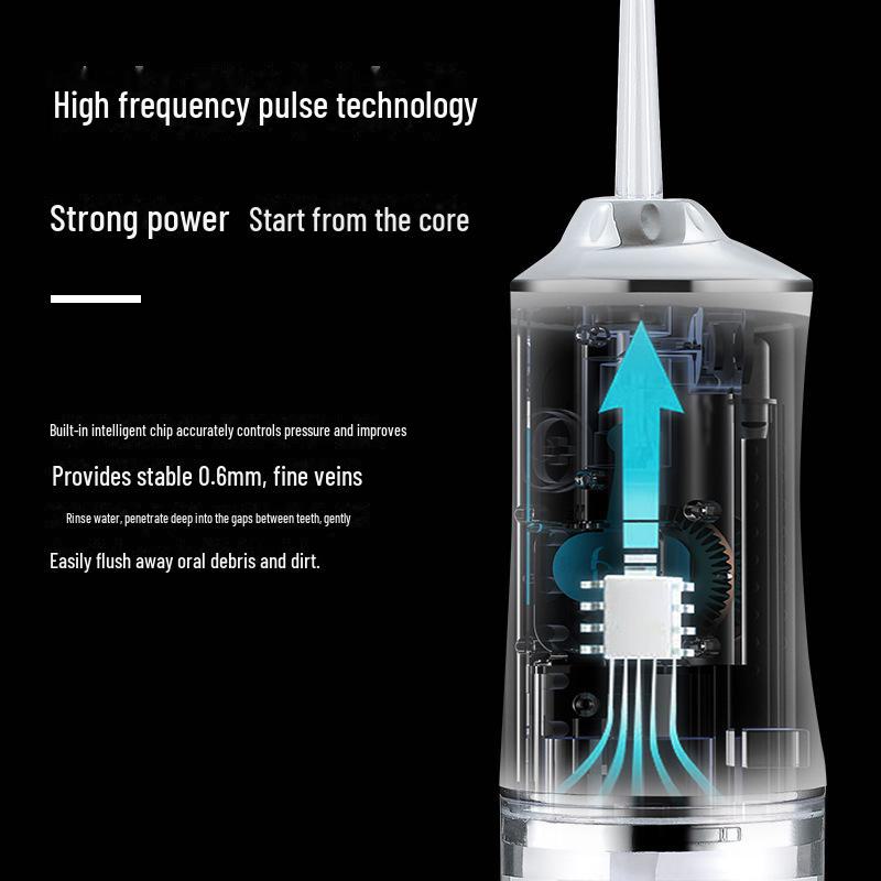 Portable Electric Water Flosser for Tooth Cleaning and Stone Removal