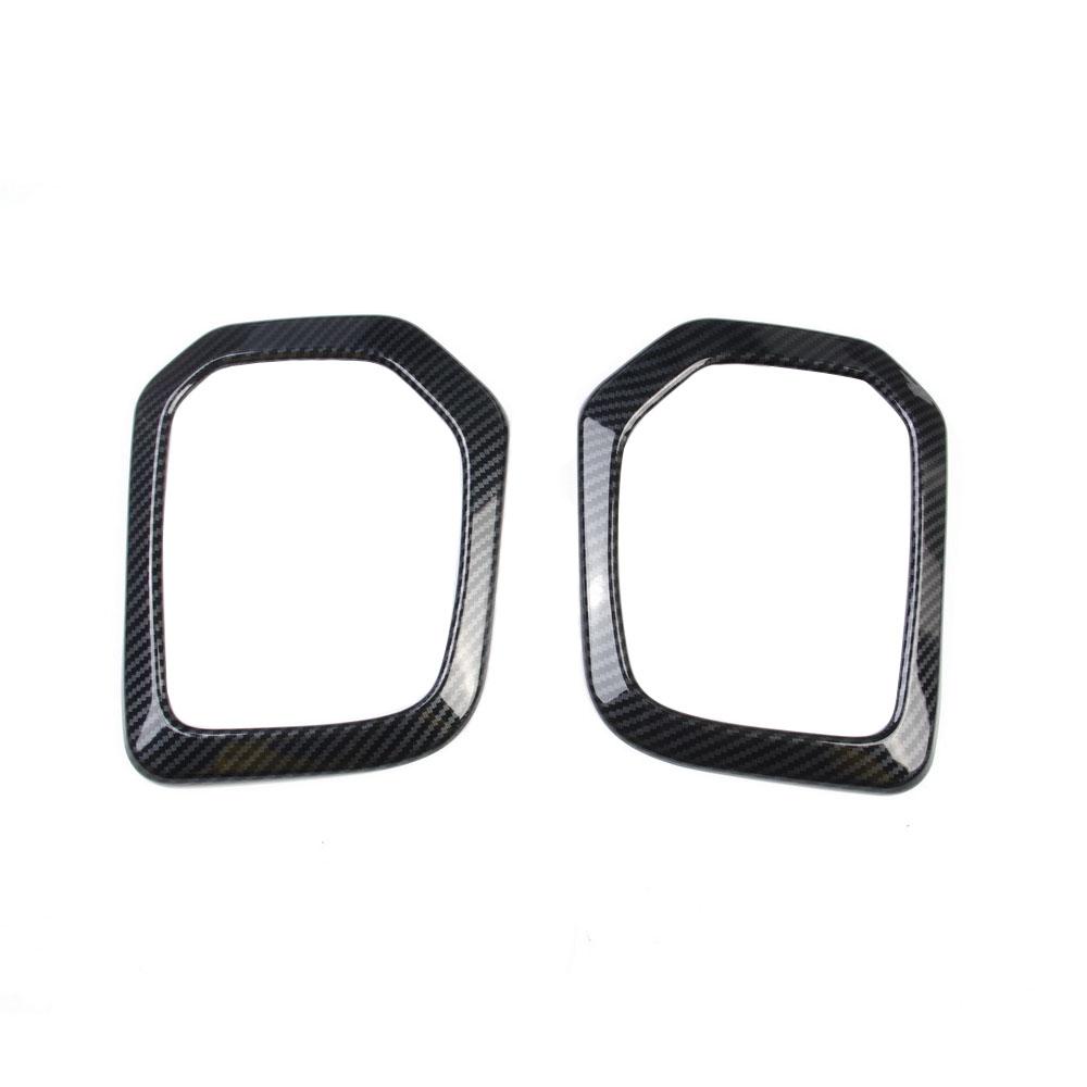 Front Bumper Fog Light Lamp Cover Trim Fit for Toyota Tacoma 2015-2020 Front Fog Light Cover Trim