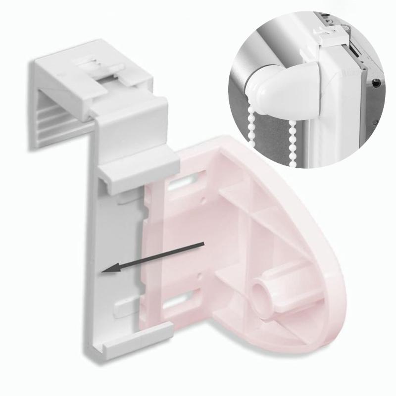 20/60Pcs Roller Blind Fixing Brackets Adjustable Easy Installation Roller Curtain Holder Clamp Window Shade Repair Parts