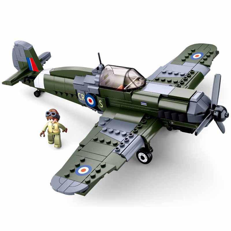 

SLUBAN Military Battle M13/40 Tank MOC Building Blocks Set Weapon Army WW2 Soldiers Bricks Classic Model Kids Toys WW II Gifts